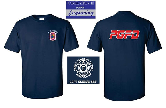 100% Cotton Navy T-shirt