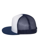 TRUCKER SNAP-BACK  FLAT BRIM HAT