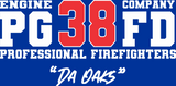 100% Cotton Navy "Da Oaks" Station 838 Hoodie