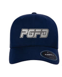 Trucker SNAP BACK hat W/ Brushed Silver PGFD Patch